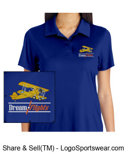 N11125 Spirit of Wisconsin Women's Polo Design Zoom